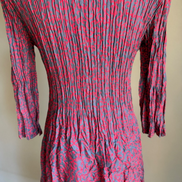 Alquema 3/4 Smash pocket dress Gray and Red Size 1 (Fits US Sizes 8-10) - Picture 8 of 12